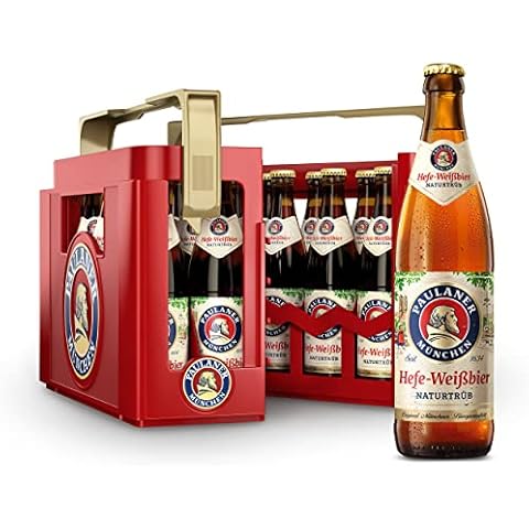 Paulaner Hefe-Weißbier Naturtrüb Weizenbier MEHRWEG (20 x 0,5 l) Cover