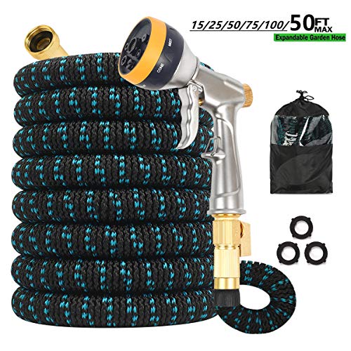 Sunifier Expandable Garden Hose 15 FT 25FT Flexible Garden Hose 50 FT 100