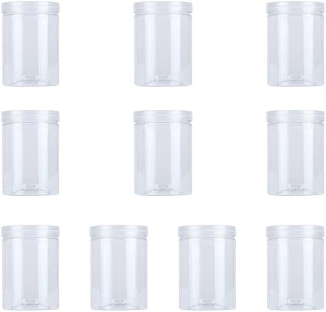 Amazon.co.uk 500ml plastic jars with lids