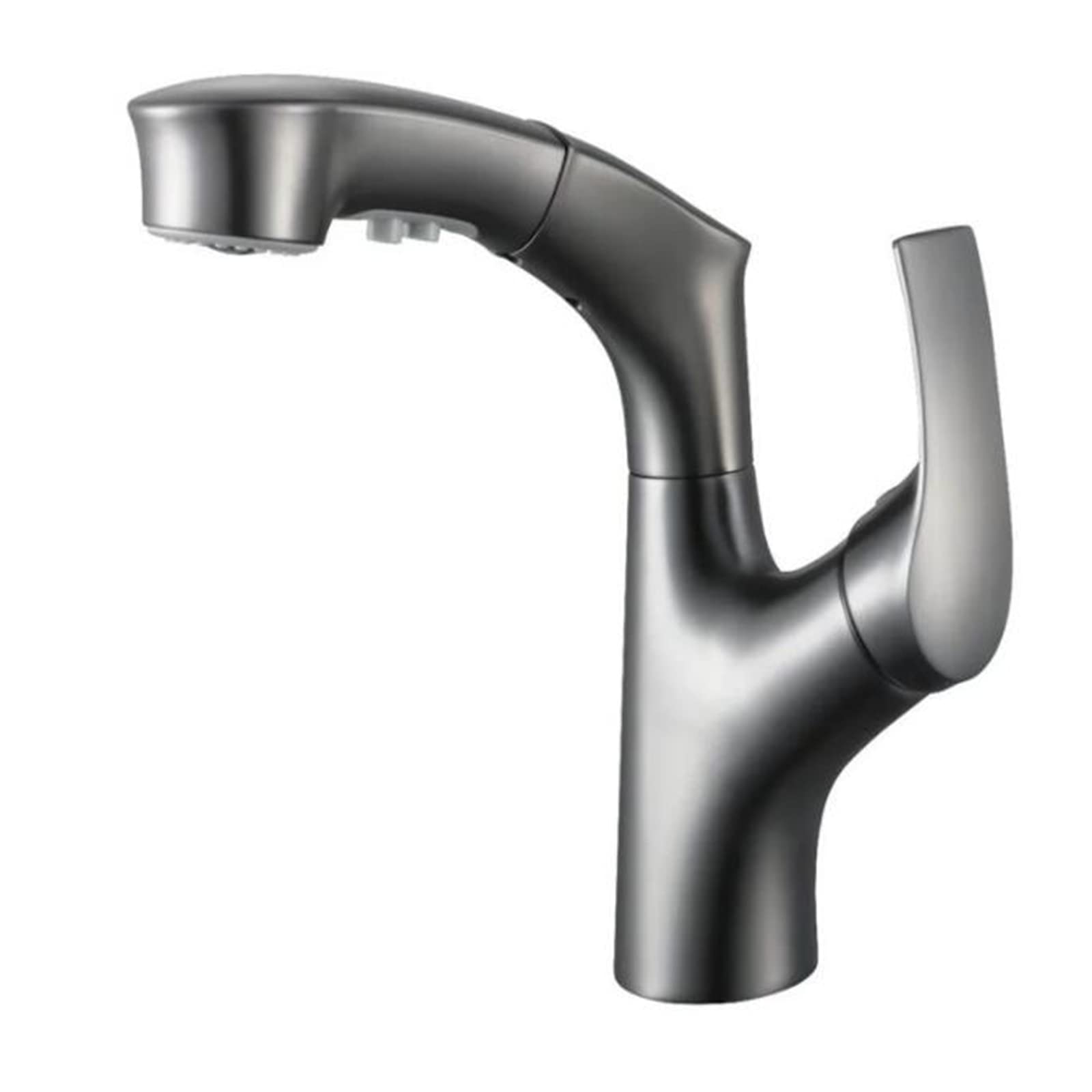Robinet d'évier multifonction gris idéal pour simplifier les soins du visage et le nettoyage
