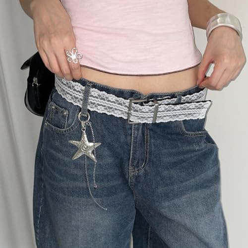 Stretch Lace Belt For Women Elastic Waistband PU Leather Lightweight Comfortable Outfit Enhancer3