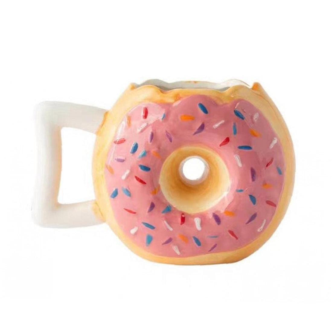 Amazon.co.jp: ドーナツカップクリエイティブセラミックカップ