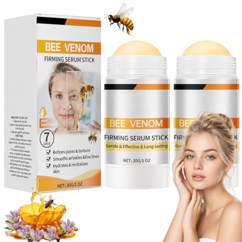 Anti-Aging Face Cream Tightens the Skin Lifting & Restoring Skin Elasticity Hydrating Bee Venom Body Tightening Cream for Women & Men (2PCS)
