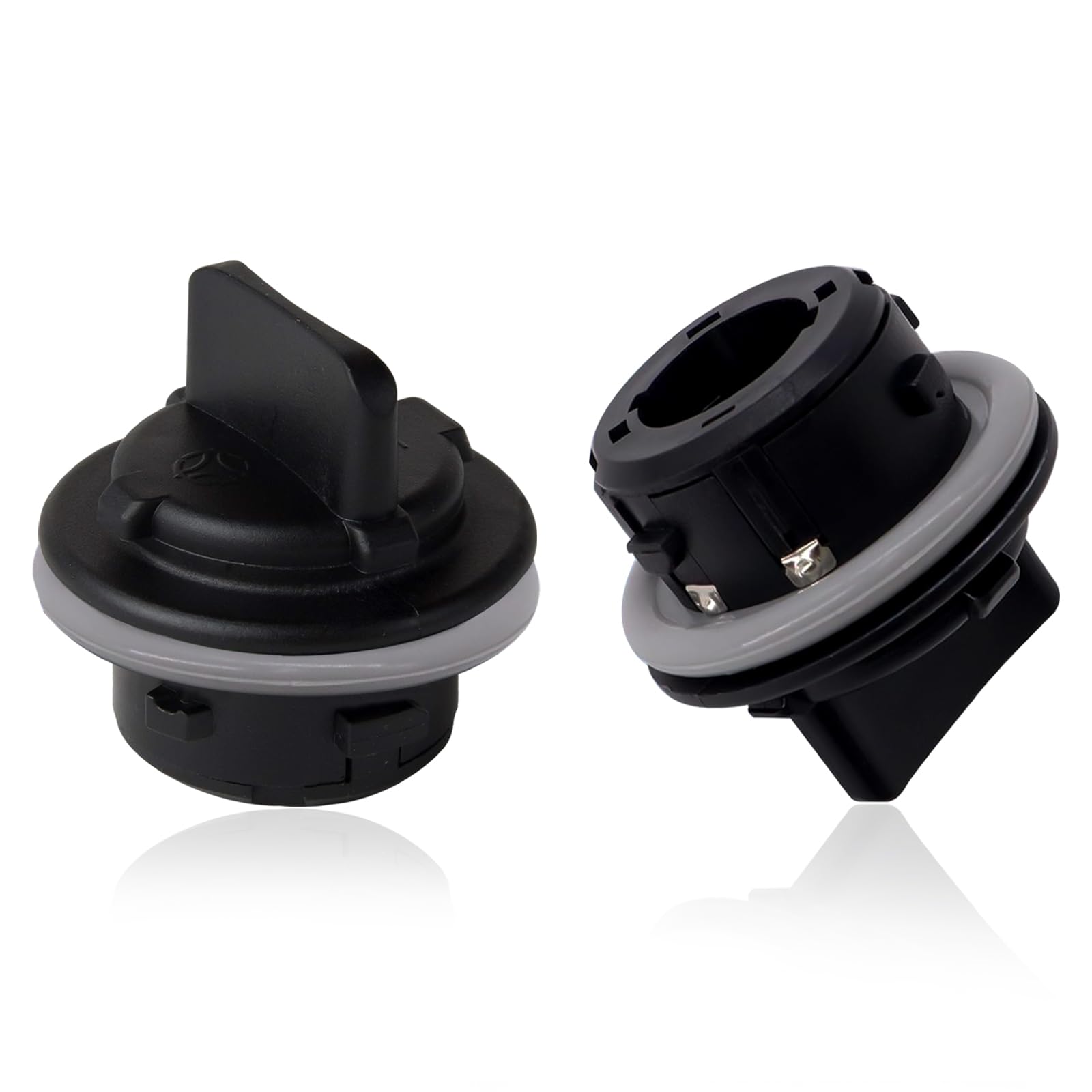 2pcs 92166-3K000 Front Turn Signal Light Bulb Socket Holder, Turn Signal Lamp Plug Socket Assembly, Compatible with KIA Soul Sportage Sorento/Hyundai Sonata Veloster