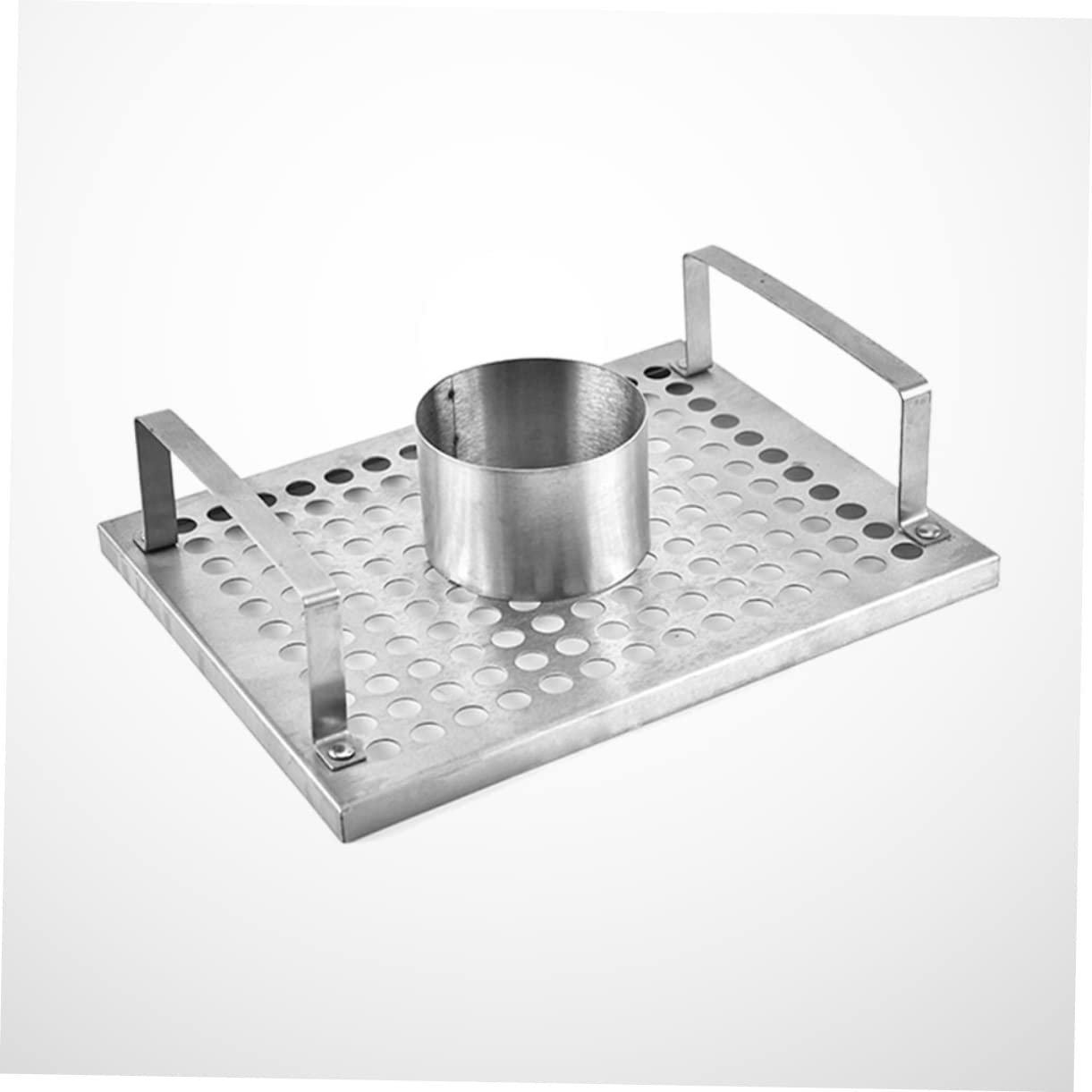 mata do grillowania, Ruszt do pieczenia Stal nierdzewna Srebrny 22,3x17,3x6,3cm