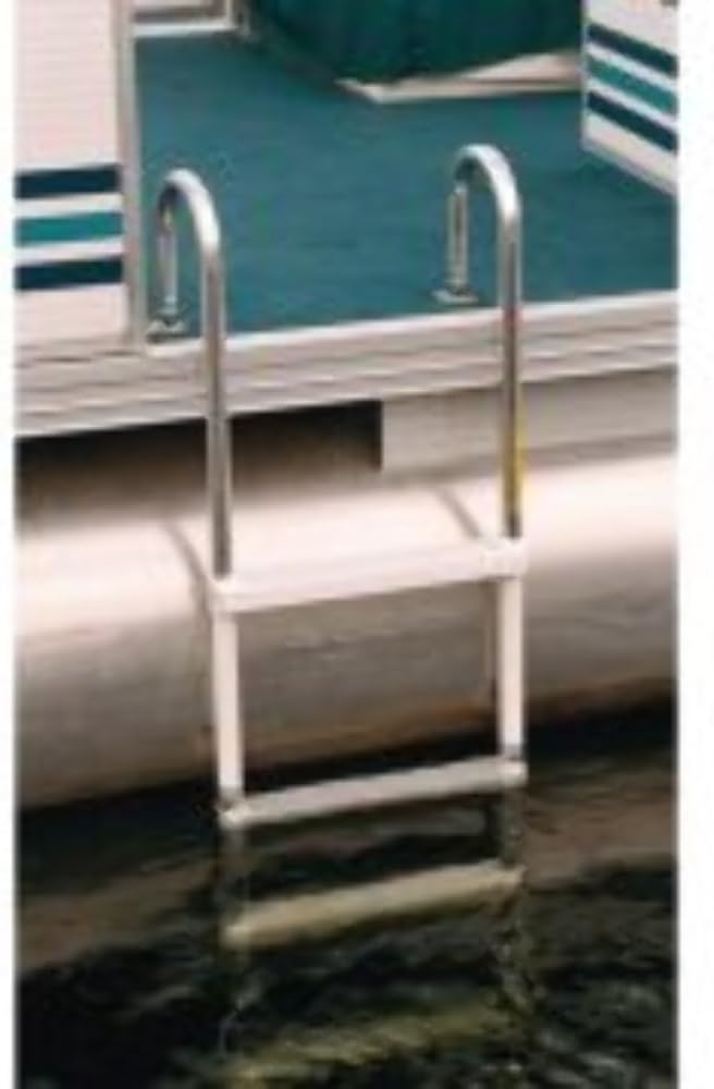 JIF MARINE PRODUCTS LLC 5504723 JIF MARINE PRODUCTS LLC Folding Pontoon Ladder