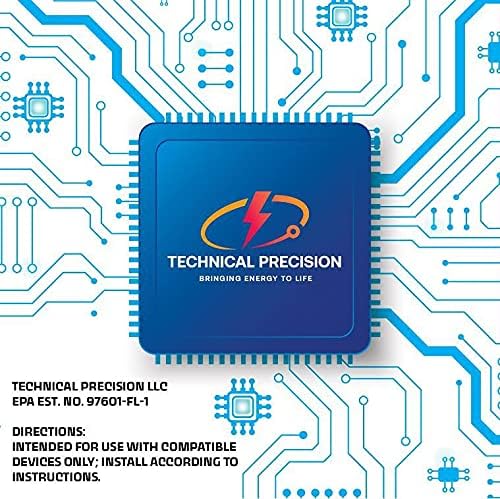 Technical Precision Replacement for Sylvania 60T10/CF 120V Light Bulb 4 Pack