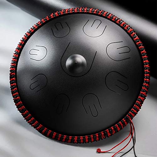Steel Tongue Drum Kit 9 Notas 14 Pulgadas Negro miniatura 6