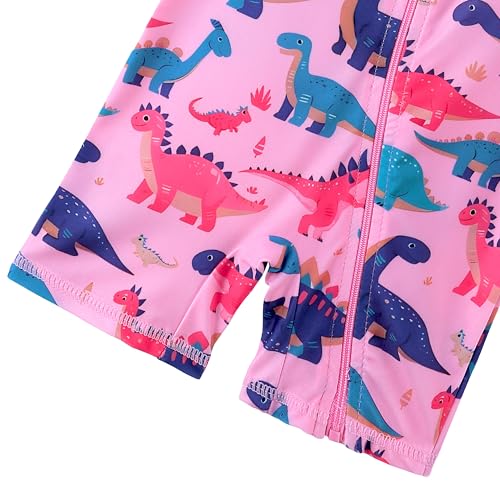 Image of XFGIRLS Baby /Toddler Girls Swimsuit Long Sleeve One-Piece Bathing Suit Rash Guard