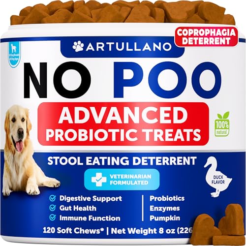 No Poo Chews for Dogs, Puppy - Coprophagia Stool Eating Deterrent...