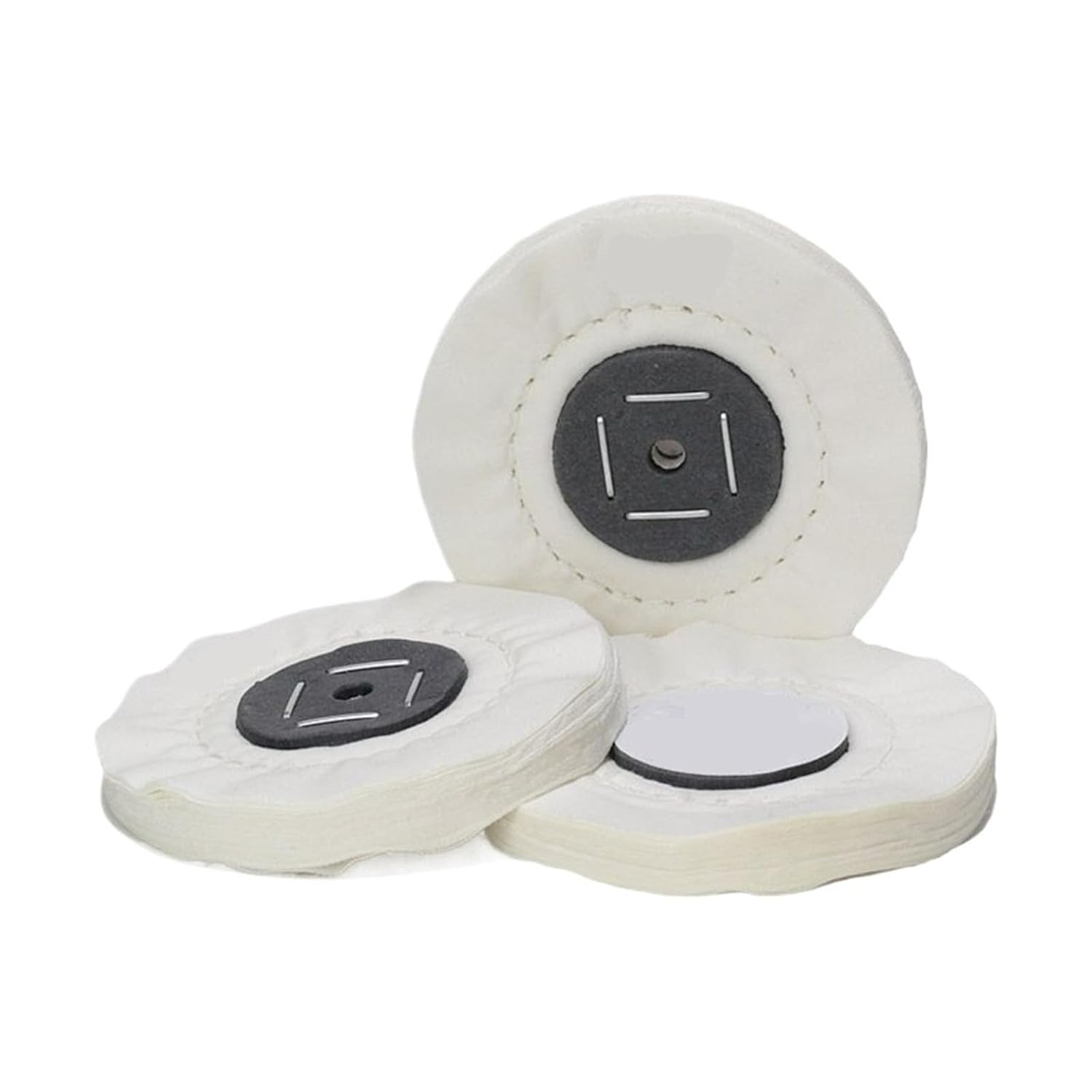 Compatible for 6" 81-Ply & 4" 54-Ply Super Thin Cotton Polishing Wheel(4 inch x 54-Ply)