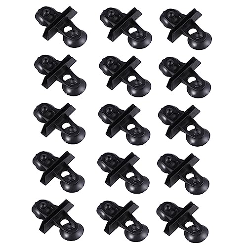 TOYANDONA Juego De 15 Placas De Aislamiento con Ventosas Y Separadores para Acuarios Accesorios para Peceras Decoraciones para Acuarios Ventosas De Cría Abrazaderas para Placas