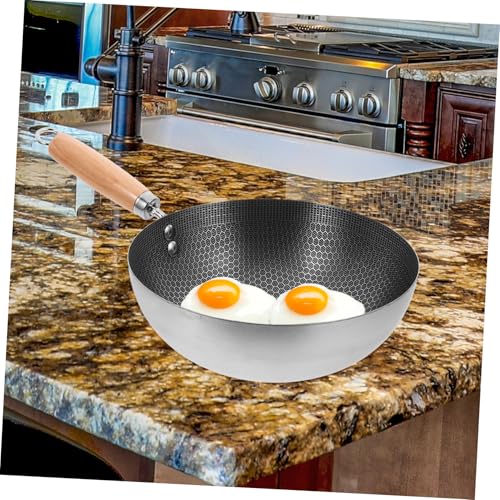 Wok de acero inoxidable antiadherente Alipis miniatura 7