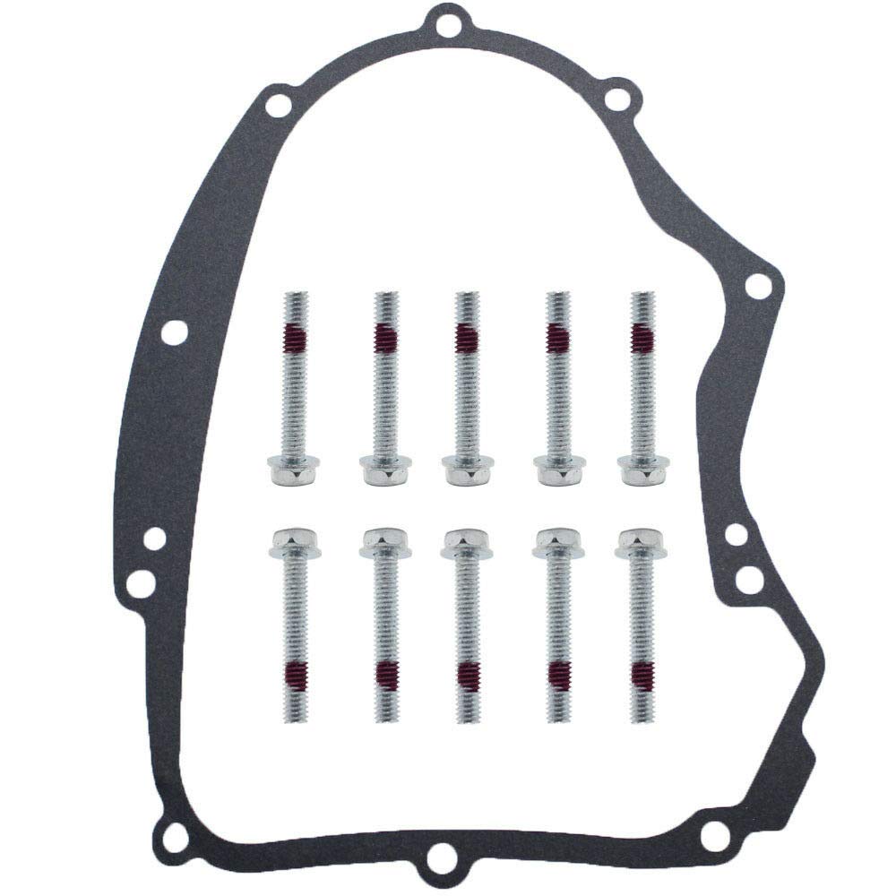 iFJF 594195 Crankcase Gasket Kit with Bolts for B&amp;S Engine Lawn Tractor