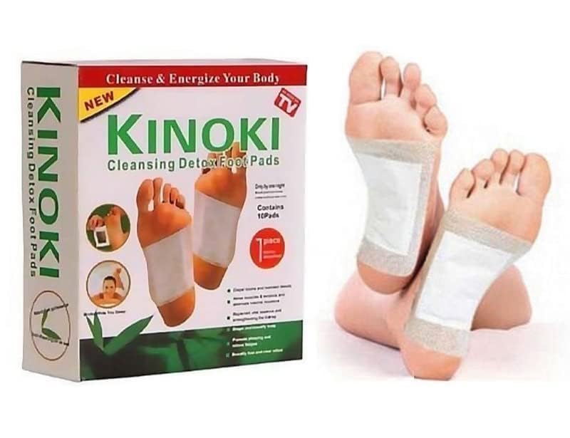 Cleansing Detox Foot Pads, Ginger + Salt Foot Patch, Cleanse & Energize, 10 Pads-image-31