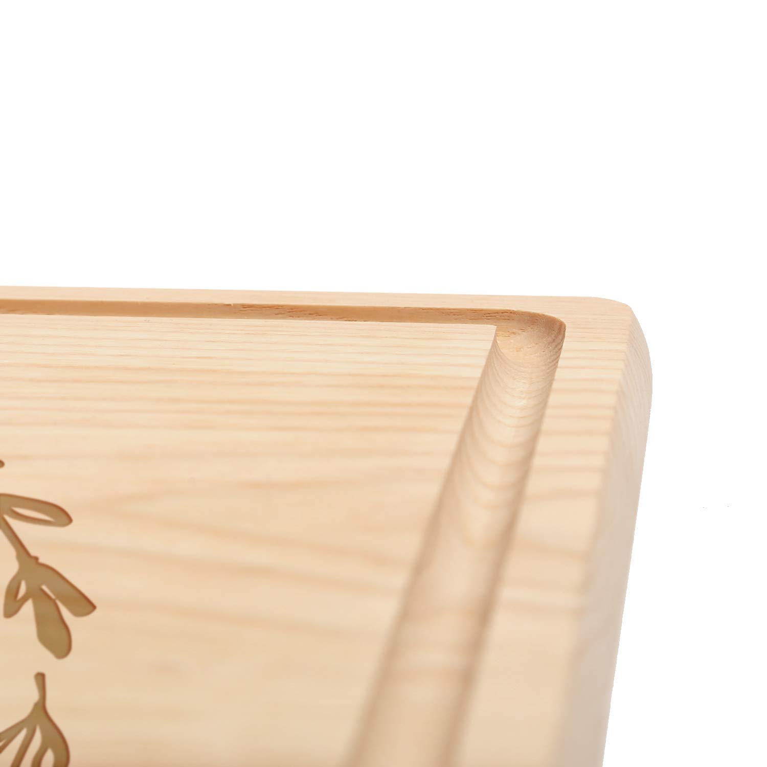 FORYOU24 Holz Schneidebrett hell mit Gravur Motiv 06 - personalisiert mit Wunsch-Namen Küchenbrett graviert als Geschenkidee zur Hochzeit