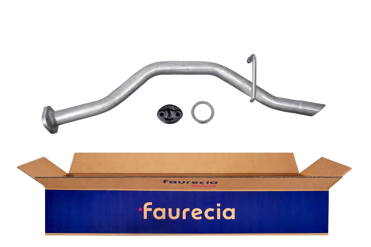 HELLA 8LA 366 003-871 Tuyau d'échappement – Easy2Fit Kit – arrière – monobloc – Kit avec pièces de montage