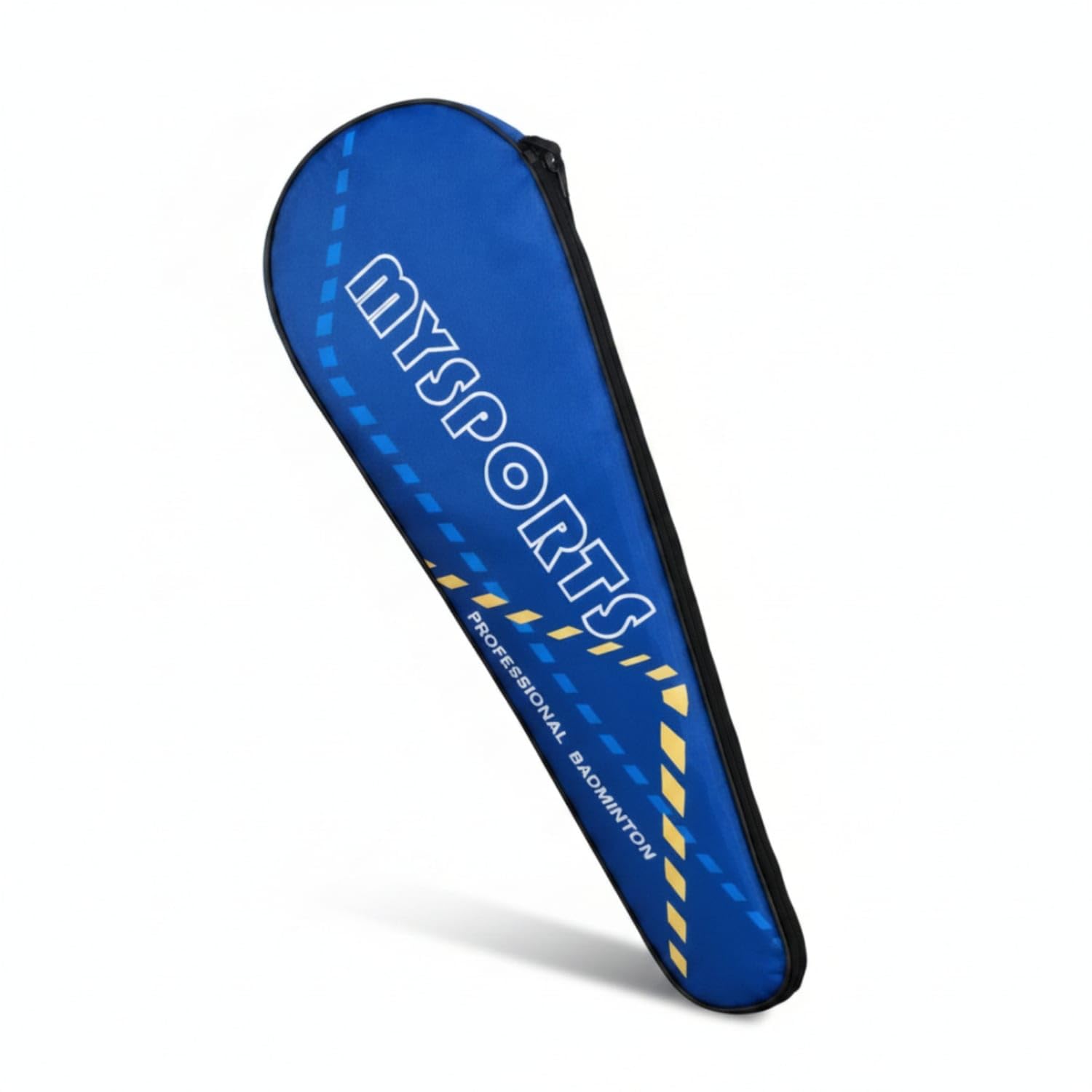 Single Shoulder Strap Badminton Racket Bag Slim Badminton Racquet Bag Teardrop-Shaped Sports Gear Padded, Blue, 015 Cover-image-49