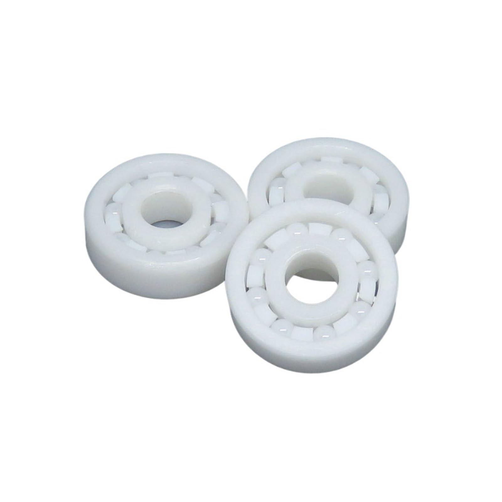 NOBIRTBSA 2 Pieces 5x16x5 mm 625 CE ZrO2 Full Ceramic Ball Bearing 625CE Zirconia Miniature Bearing for Fishing Reel 5 * 16 * 5 mm
