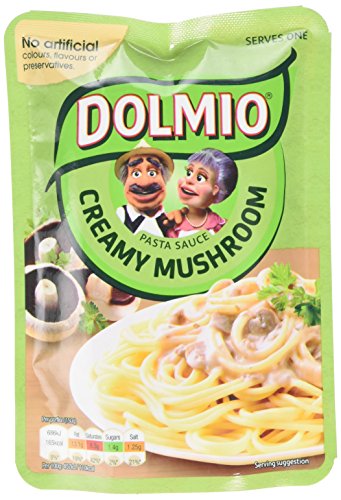 Price comparison product image Dolmio Creamy Mushroom Pasta Sauce 150 g (Pack of 8)