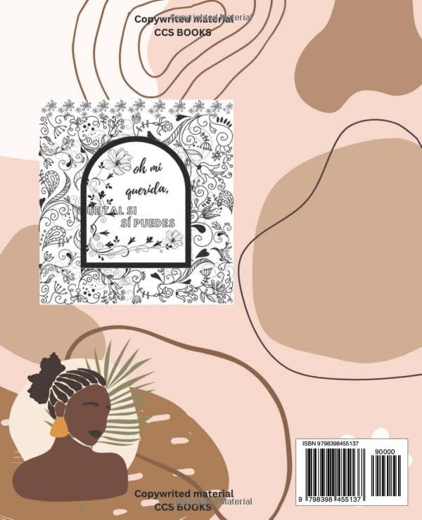 Miniatura 2 de Libro de Colorear Inspiracional para Mujeres 50 Frases Motivacionales & Diseños para colorear Relajación y Mitigación de EstrésAnsiedad