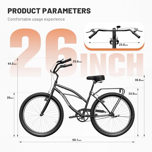 Max4out Heavy-Duty Cruiser Bike