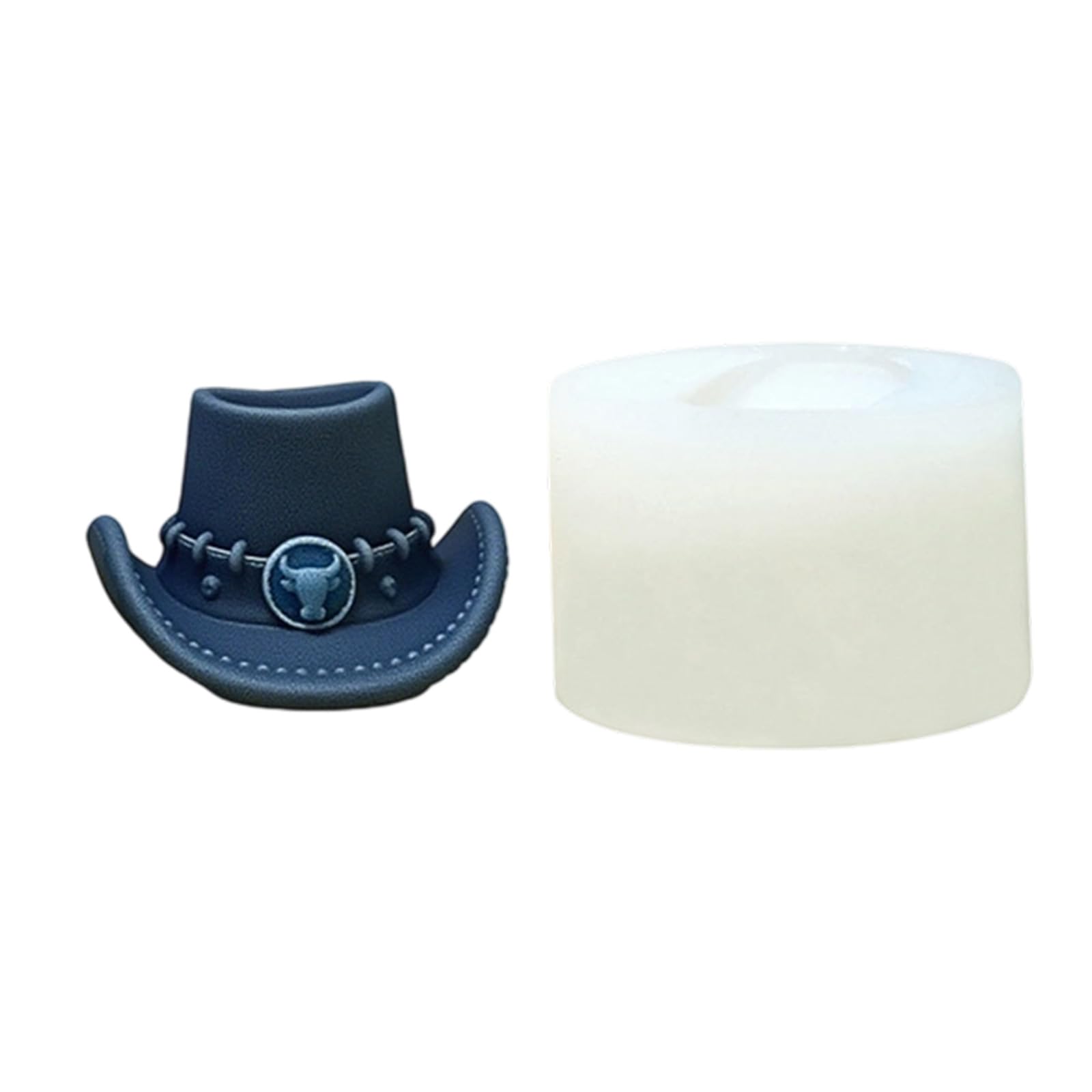 Xjdzineq 3 Food-Grade Jean Hat Craft for Baking, Detailed Plaster Art & Multipurpose Designs Multipurpose Jean Hat Mold Crafting