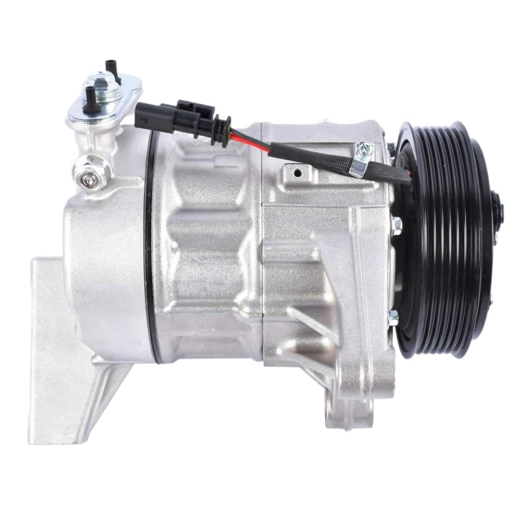 A/C Compressor with 6-Groove Pulley Compatible with Equinox 3.0L 3.6L V6 2012-2016 Replacement for AP02 7SBH17H