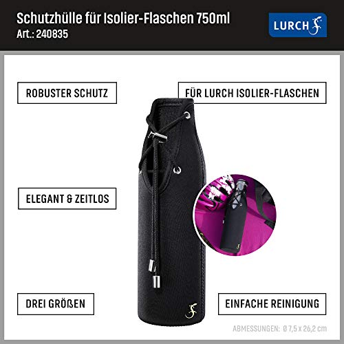 Lurch 240835 Custodia per Bottiglia in Acciaio
