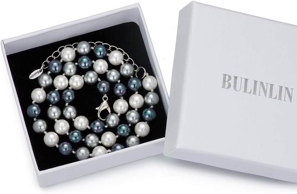 Beaded Strand Pearl Choker Necklace - Fashion Jewelry Birthday Gifts For Women - Image 6