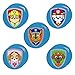 Ginsey PAW Patrol Suction Cup Tub Treads - 10 pc, Clear