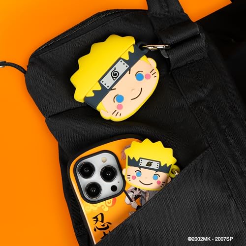 Case AirTags Naruto iFace coque de protection en silicone avec mousqueton