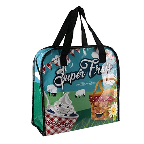 Totally Addict ka2322  Bolsa isotérmica Picnic, plástico, MULTICOULEUR, 35,5 x 14 x 51,5 cm