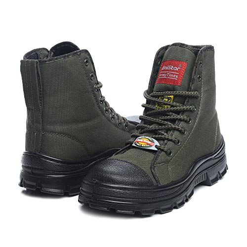 Image of Unistar Hiking /Mountain boots for Men for Outdoor Trekking & Ridding Shoe- non slip, Mild Waterproof, Anti-Fatigue, Comfortable