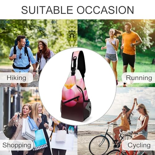 Mochila tipo bandolera para trekking y uso casual miniatura 6