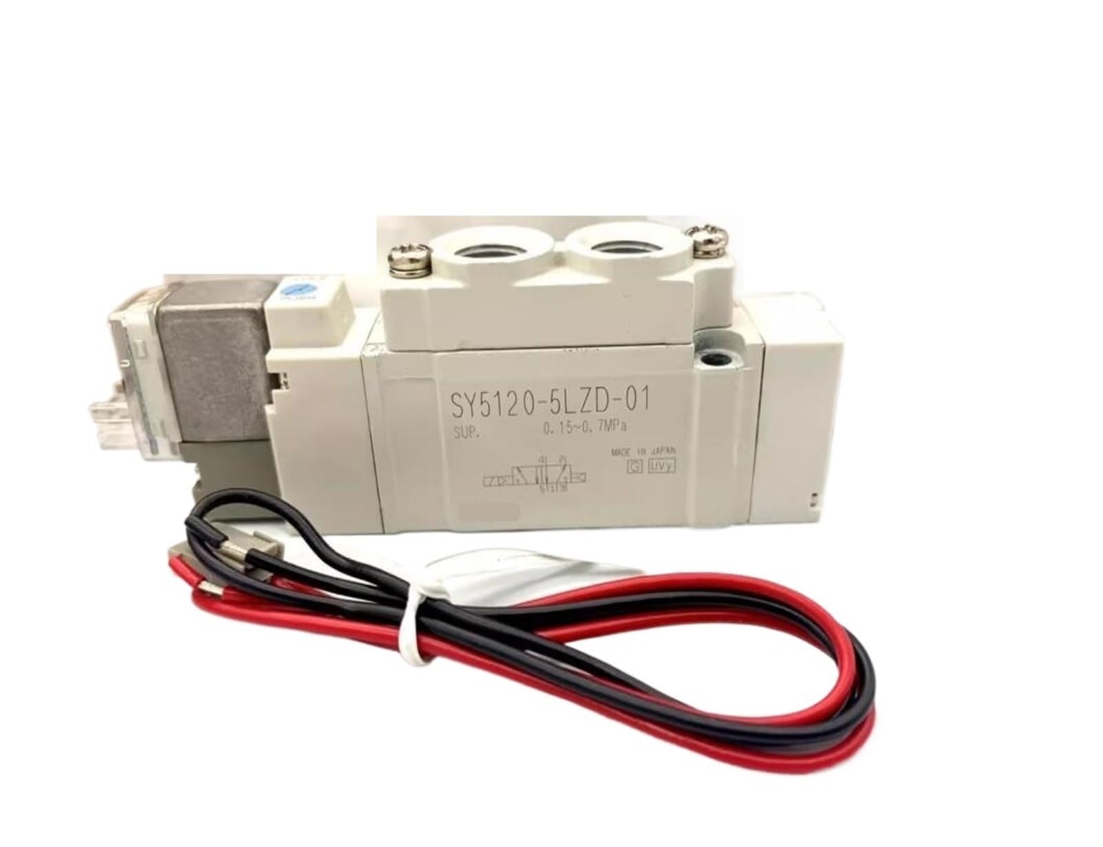 UWUKCJOKQ 1pcs Solenoid Valve DC24V SY5120-5LOZ-C6 SY5120-5LZD-C6 SY5120-5LZ-C4 SY5120-5LZ-C6 SY5120-5LOUD-C6 SY5120-5LZE-C6(SY5120-5LOZ-C6)