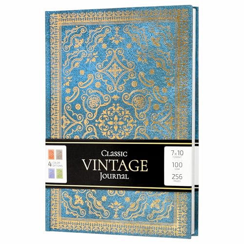 Cuaderno iluminado Grimorio vintage para inspirar tu escritura diaria en la cafetería