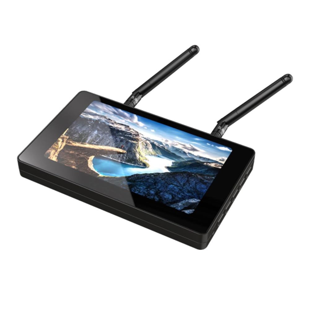 5-Drohnendisplay DVR IPS 800x480 5,8G 40CH Diversity-Empfänger 1000Lux FPV HD-Display für RC-Drohnen-Funksteuerung