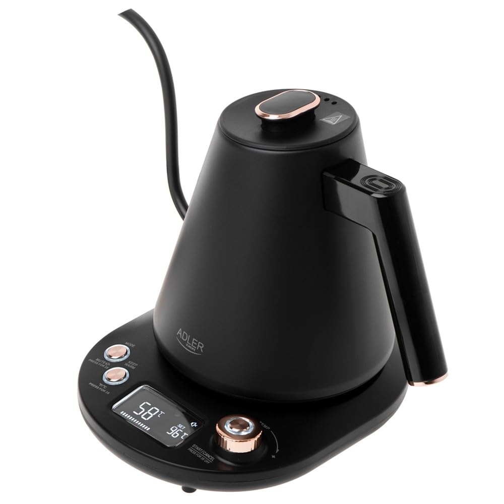 ADLER hervidor eléctrico con boquilla larga 1.0l