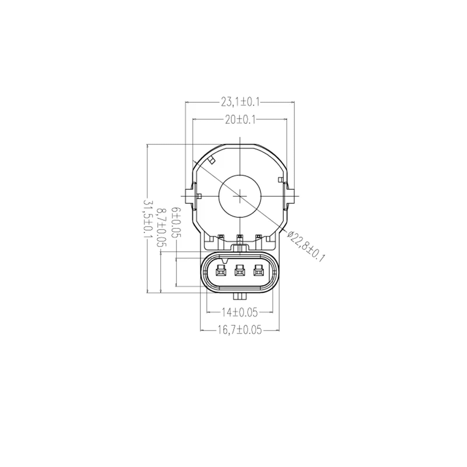 Parking Alerta Compatible Con ALFA Para ROMEO Sensor Marcha Atrás Accesorio Coche Sensor Aparcamiento Sensor Marcha Atrás Alarmas Marcha Atrás Sensores Advertencia Aparcamiento