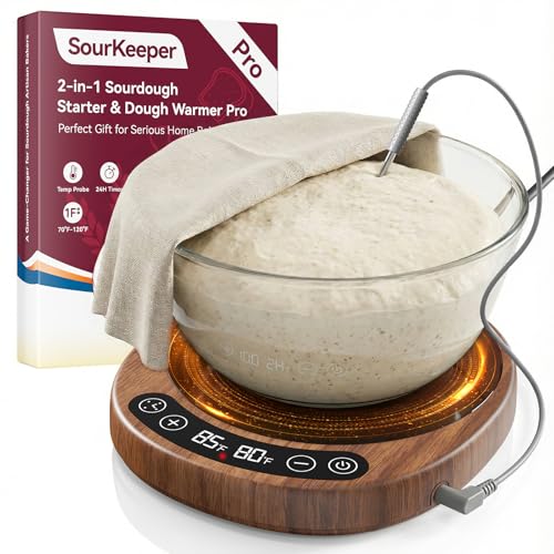 Pakusane SourKeeper, Larger 2-in-1 Sourdough Starter Warmer ...