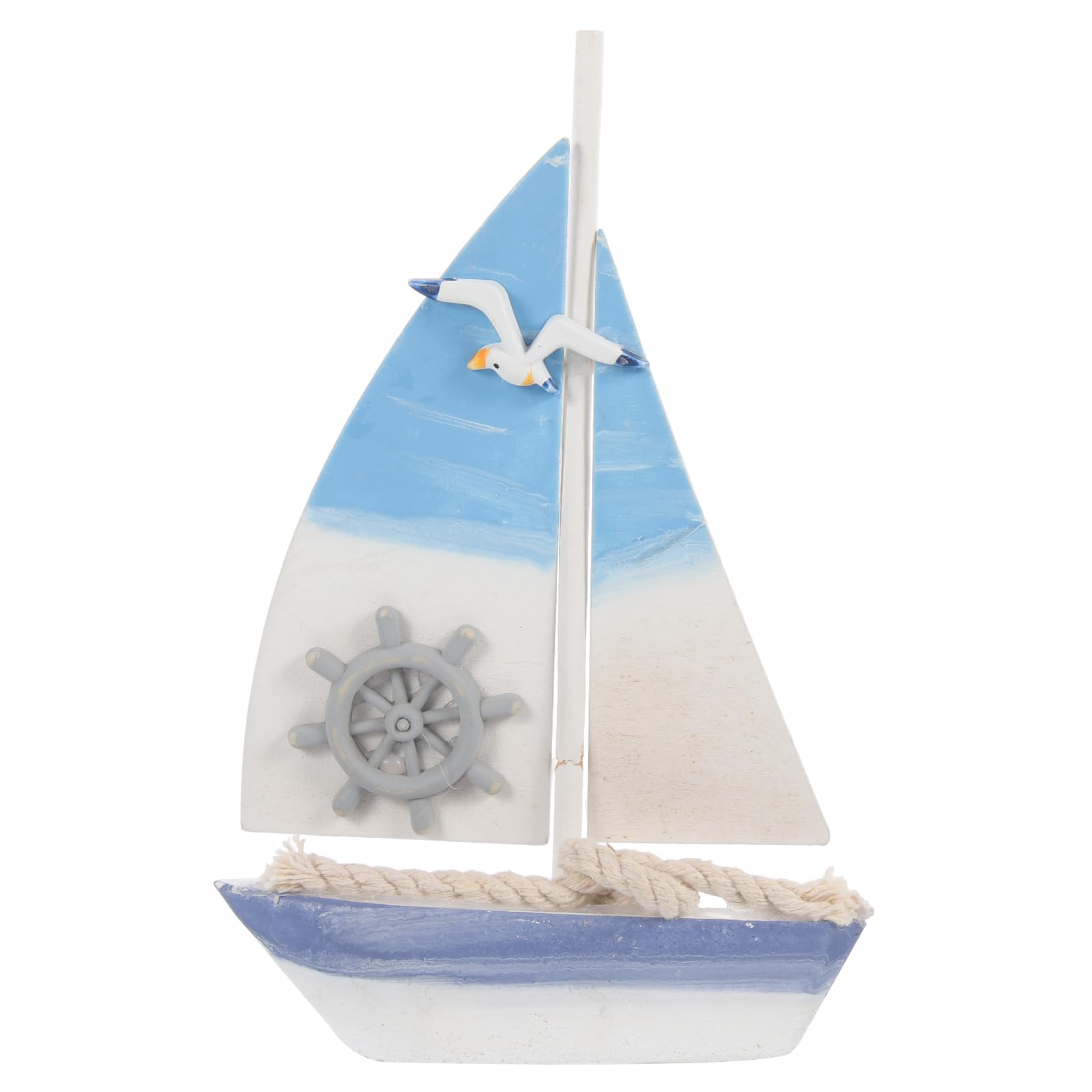 Anneome 24pezzi Miniature Barche Resina Stile Di Decorazioni Nautiche Per Casa e Giardino Ornamenti Per Paesaggi e Bambole Sicure e Odorless