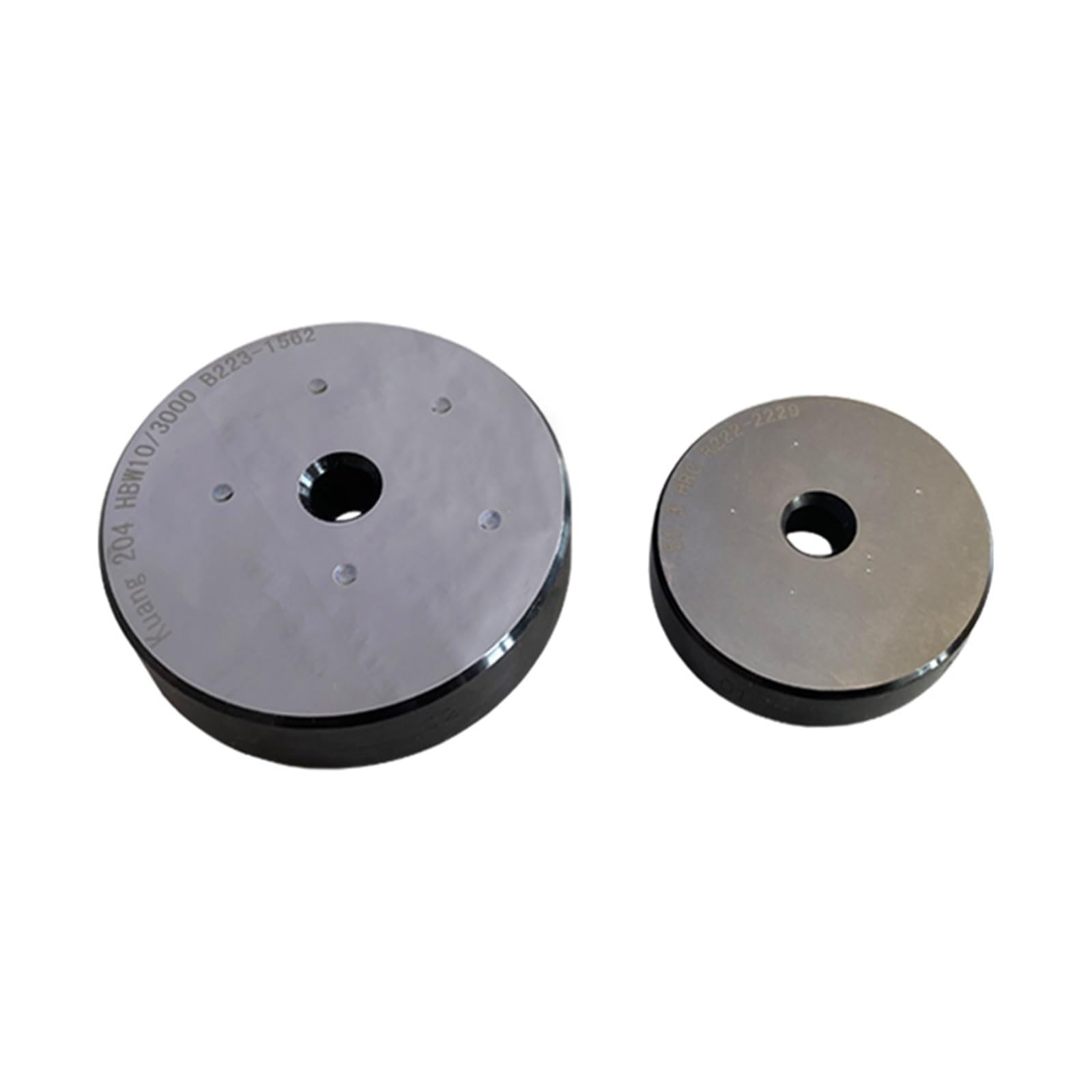 Härte Digitales Härtemessgerät Durometer, 20-70 HRC-Härteblock HRC/HRA/HRB-Härteprüfer Standardblock Härtestandard-Testblock Portabilität, genaue Messung (Color : 60-70HRC, Size : 1 UK)
