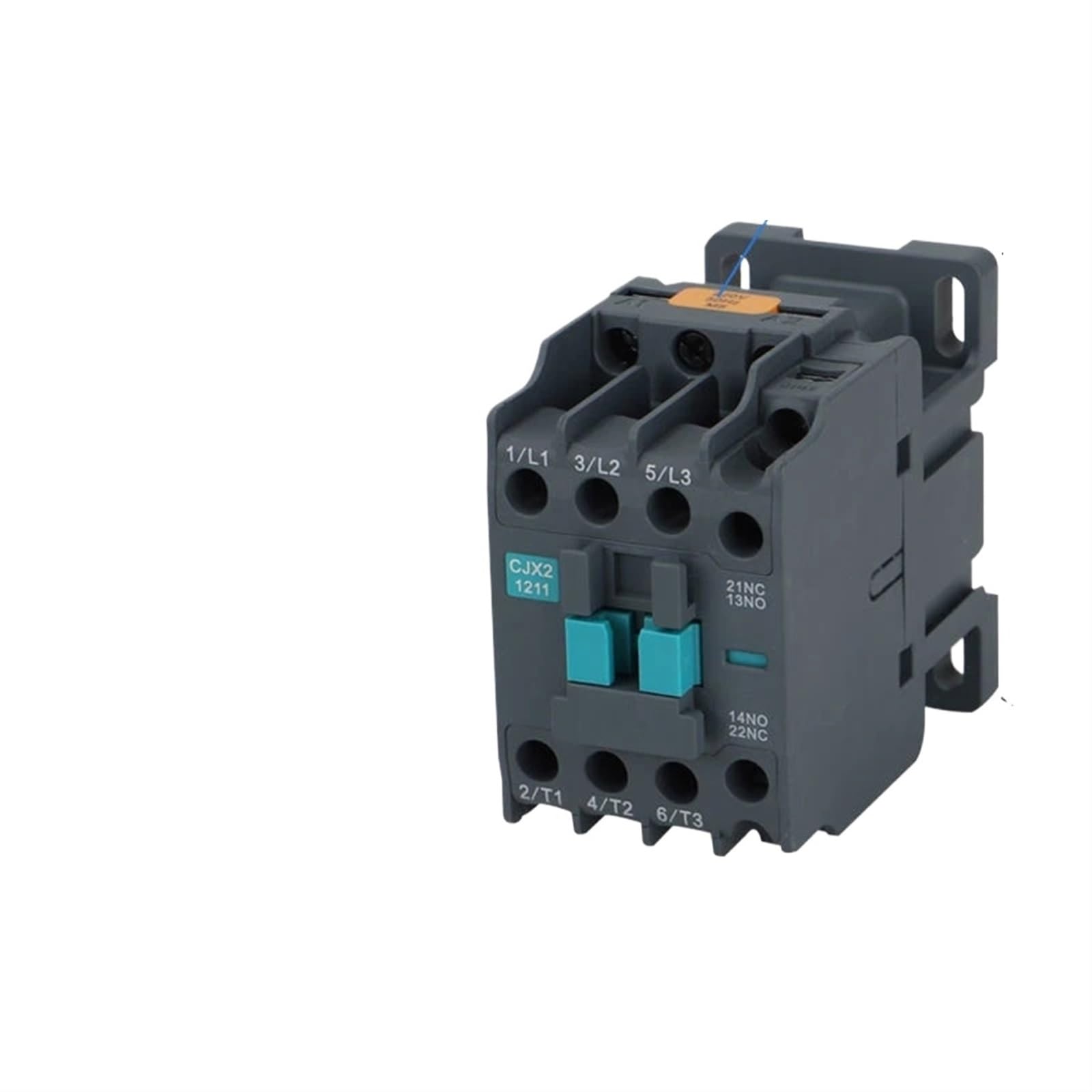 NVSFZGIYG AC contactor 12A 3P+1NO/1NC Rail Installation lc1d CJX2-1201/1210/1211 1 Normally Open Contact Closed(1211 1no1nc,36V)