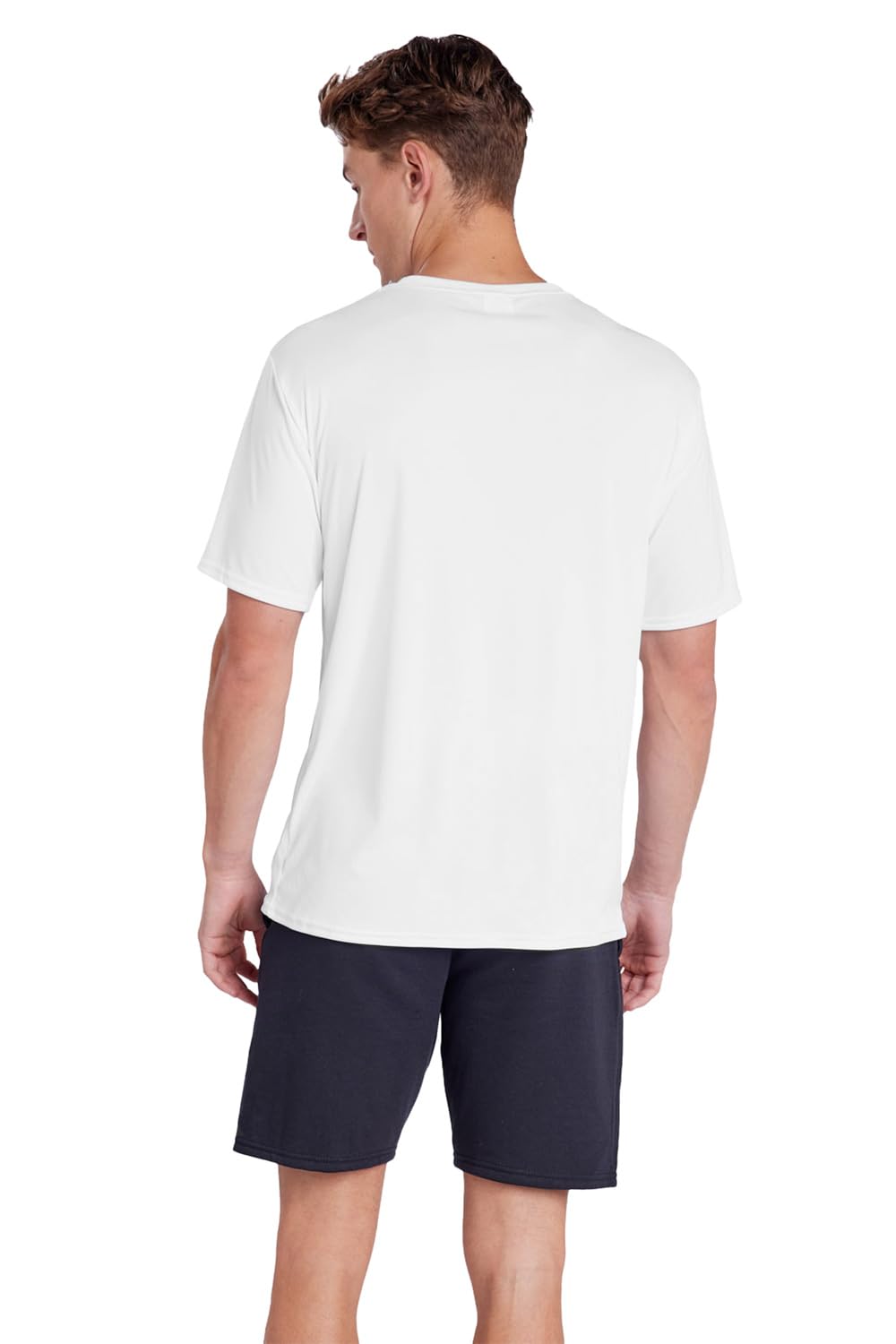 Bowling Green State University Collegiate Lines Men's Sport Active T-Shirt, White, Small