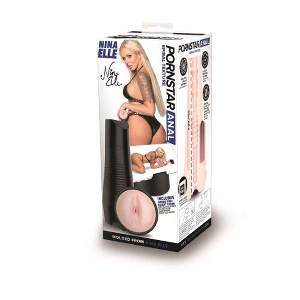 Pornstar Signature Nina Elle Anal Masturbator : Amazon.com.au: Health,  Household & Personal Care