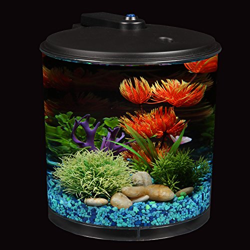 Koller Products AP360-2FFP Aquaview 2-Gallon Plastic 360 Aquarium With Power Filter & Led Lighting For Tropical Fish - Betta Fish thumb #12