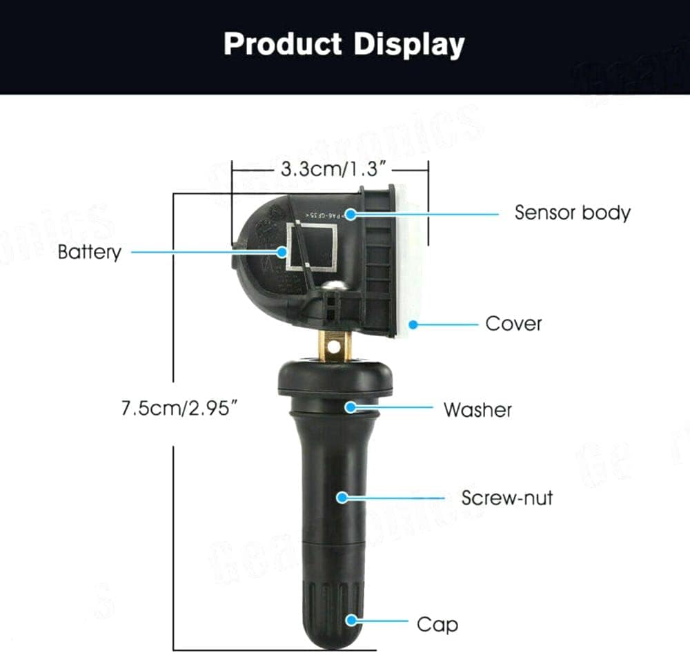 Tire Tyre Pressure Monitoring Sensor Tpms Replacement Valve Stem Fit | INDIA