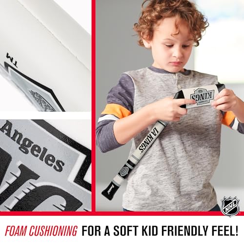 Image of Franklin Sports NHL Team Mini Soft Hockey Stick Set - NHL Team Soft Foam Mini Hockey Stick and Ball - Great Toy for Kids