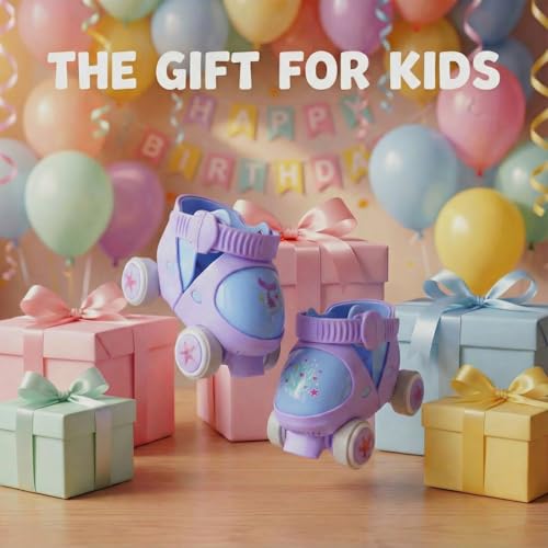 Mpoutik Kids Adjustable Quad Roller Skates